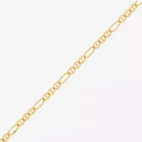 Made in Italy 14K Gold 18 Inch Figaro Chain Necklace