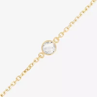 Gold Addiction Womens 10K Gold 17 Inch Link Chain Necklace