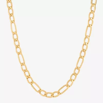 Bonded Brilliance Womens 20 Inch Figaro Chain Necklace