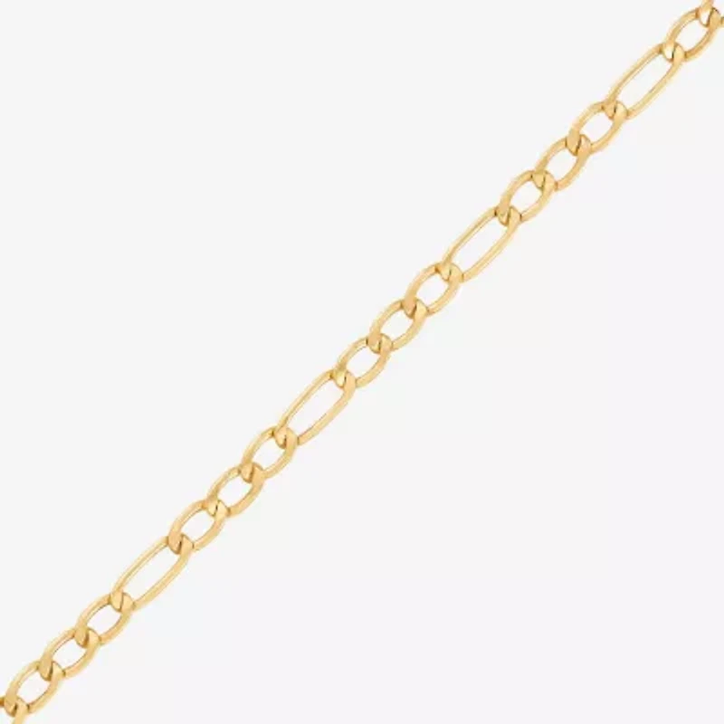 Bonded Brilliance Womens 20 Inch Figaro Chain Necklace