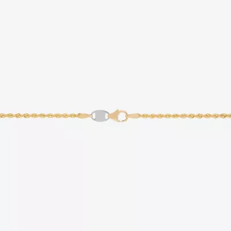 Bonded Brilliance Womens 18 Inch Rope Chain Necklace