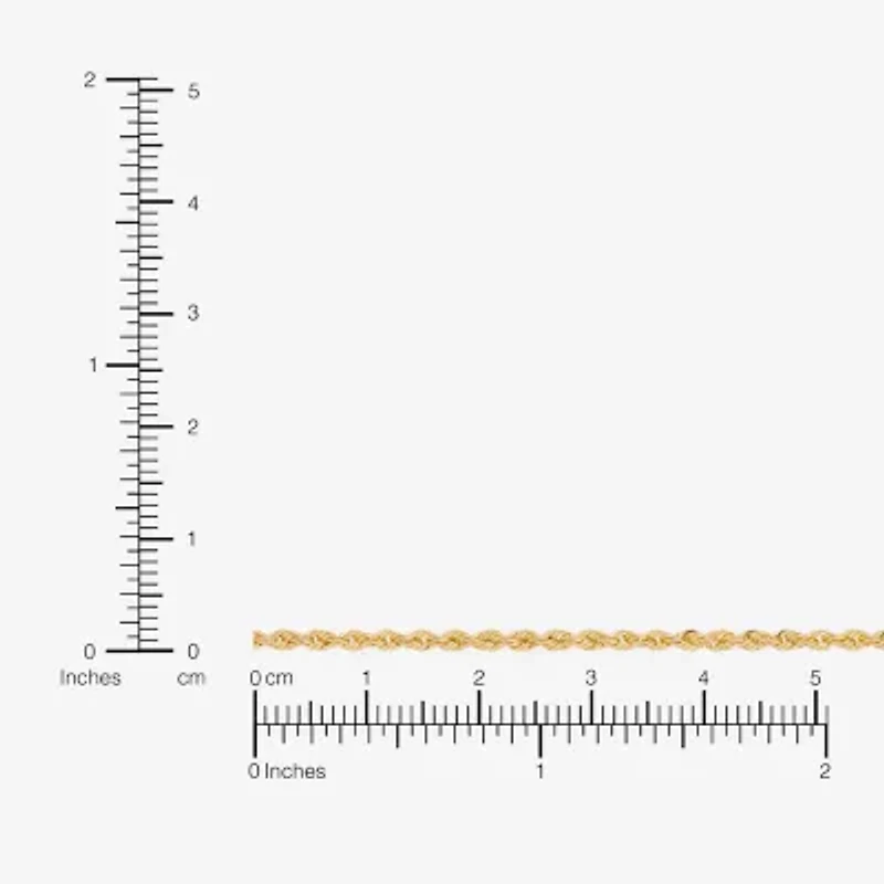 Bonded Brilliance Womens 18 Inch Rope Chain Necklace