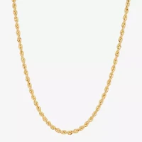 Bonded Brilliance Womens 20 Inch Rope Chain Necklace