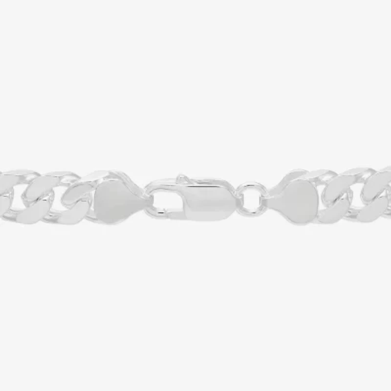 Mens Sterling Silver 22 Inch Curb Chain Necklace