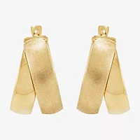 Limited Quantities! Womens 14K Gold 20mm Hoop Earrings