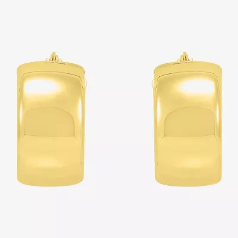 Limited Quantities! Womens 14K Gold 16mm Hoop Earrings