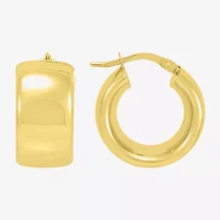 Limited Quantities! Womens 14K Gold 16mm Hoop Earrings