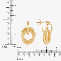 Limited Quantities! Womens 14K Gold Drop Earrings