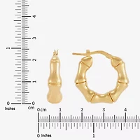 Limited Quantities! Womens 14K Gold 22mm Hoop Earrings