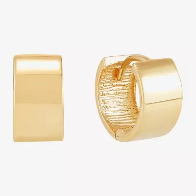 Limited Quantities! Womens 14K Gold 10.4mm Hoop Earrings