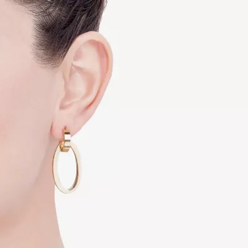 Limited Quantities! Womens 14K Gold Drop Earrings