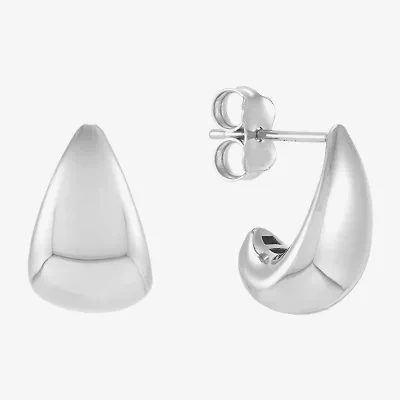 Limited Quantities! Womens 14K Gold 14.3mm Hoop Earrings