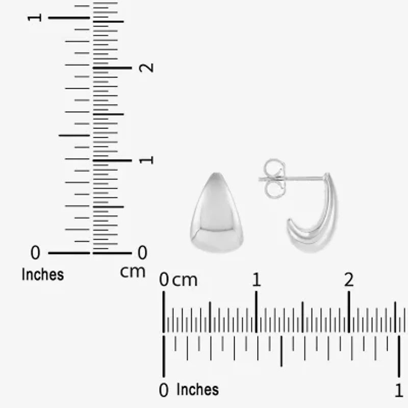 Limited Quantities! Womens 14K Gold 14.3mm Hoop Earrings