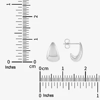 Limited Quantities! Womens 14K Gold 14.3mm Hoop Earrings