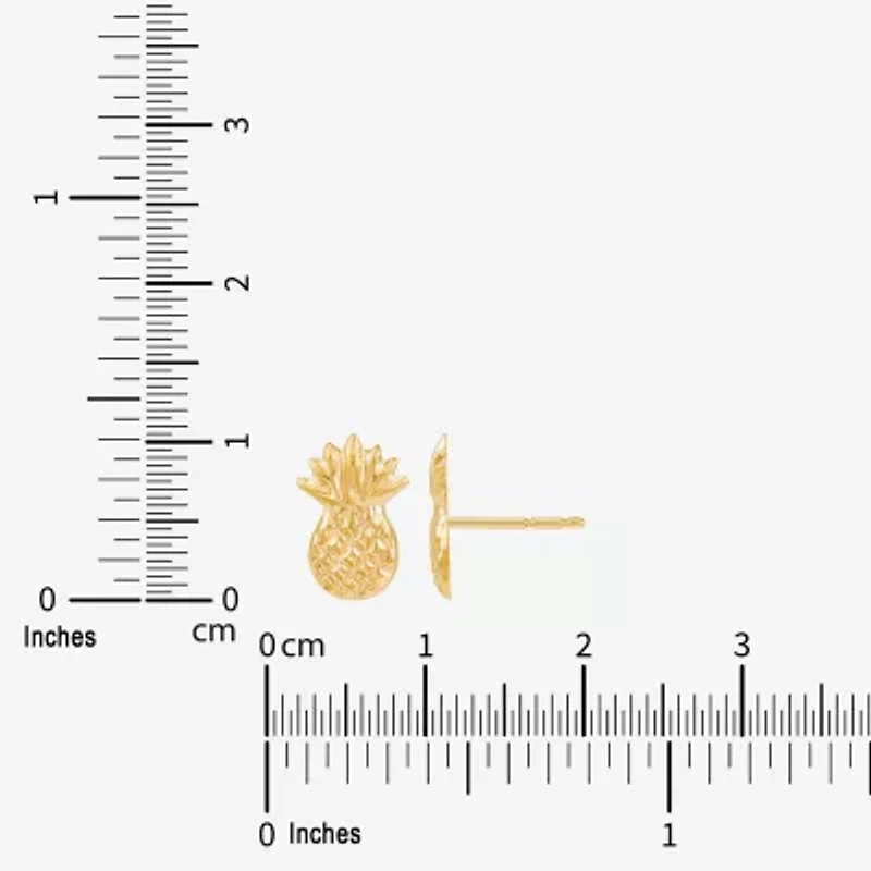 Limited Quantities! 14K Gold 10.5mm Stud Earrings