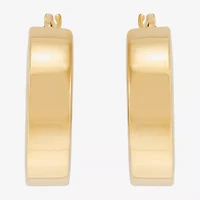 Limited Quantities! Womens 14K Gold 22mm Hoop Earrings