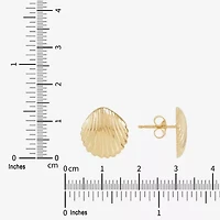 Limited Quantities! 14K Gold 13.8mm Stud Earrings