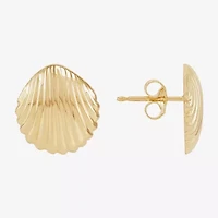 Limited Quantities! 14K Gold 13.8mm Stud Earrings