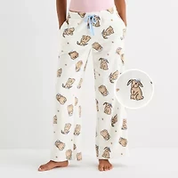 Arizona Womens Juniors Fleece Pajama Pants