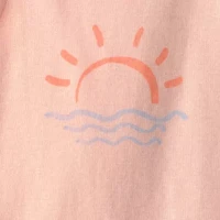 Carter's Baby Girls Boat Neck Sleeveless Rib Knit 3-pc. Bodysuit