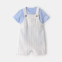Carter's Baby Boys 2-pc. Shortall Set
