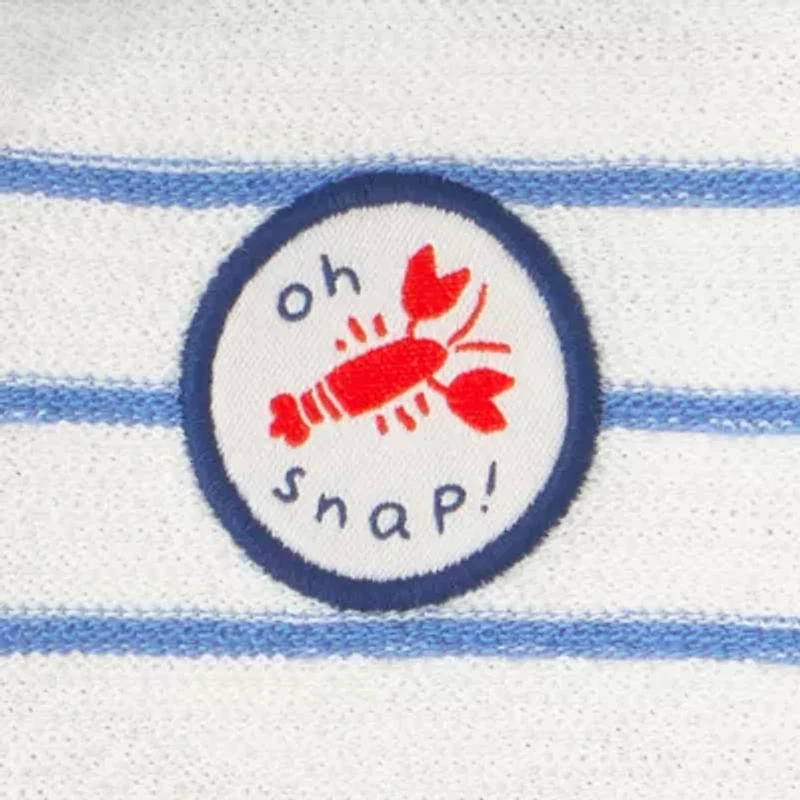 Carter's Baby Boys Short Sleeve Striped Romper