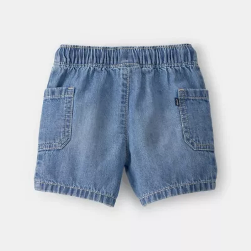 Oshkosh Baby Boys Mid Rise Denim Short