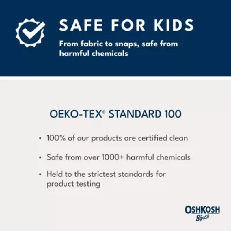 Oshkosh Baby Boys Mid Rise Denim Short