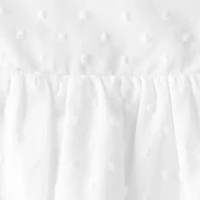 Oshkosh Baby Girls Short Sleeve Ruffled Sundress