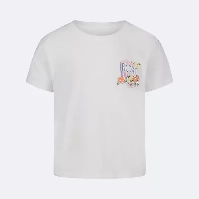 Roxy Big Kid Girls Crew Neck Short Sleeve Graphic T-Shirt