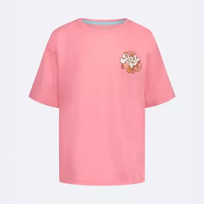 Roxy Big Kid Girls Crew Neck Short Sleeve Graphic T-Shirt