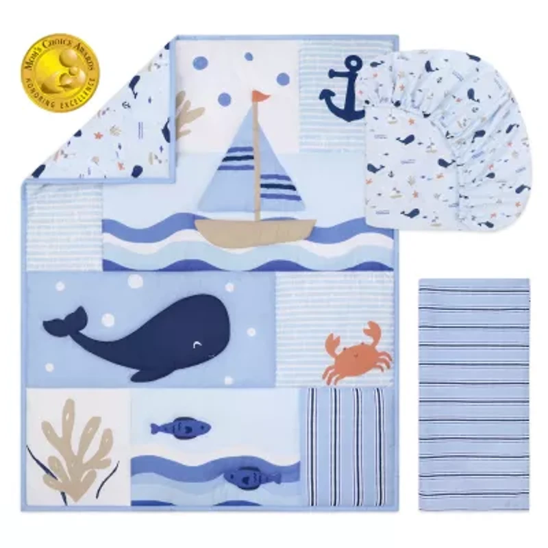 The Peanutshell Crib Bedding Set