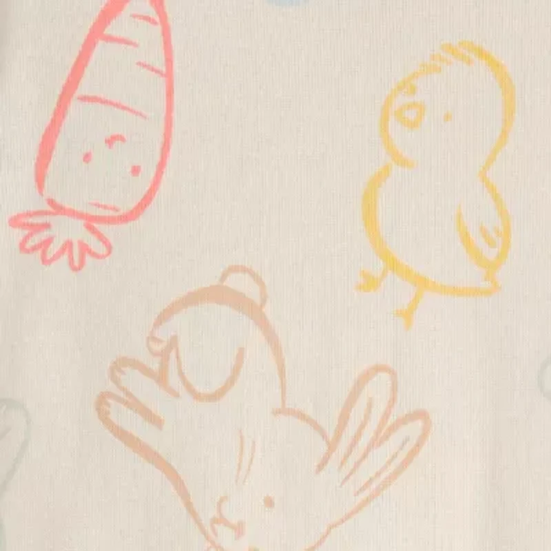 Carter's Easter Toddler Unisex Round Neck Short Sleeve 2-pc. Pajama Sets