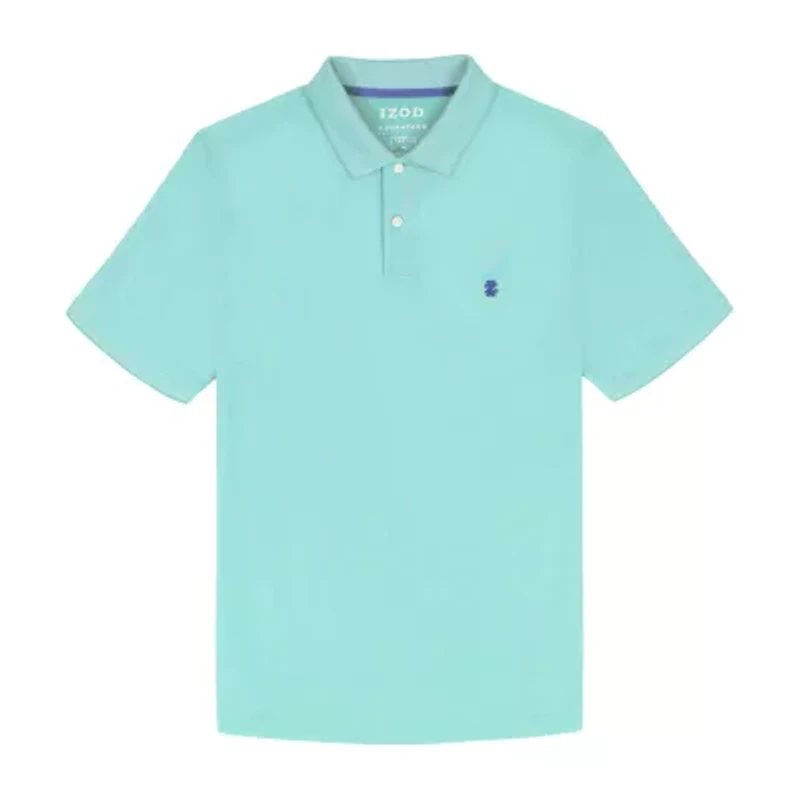 IZOD Advantage Performance Mens Classic Fit Short Sleeve Polo Shirt