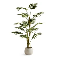Linden Street 48in Tropical Palm Indoor Artificial Tree