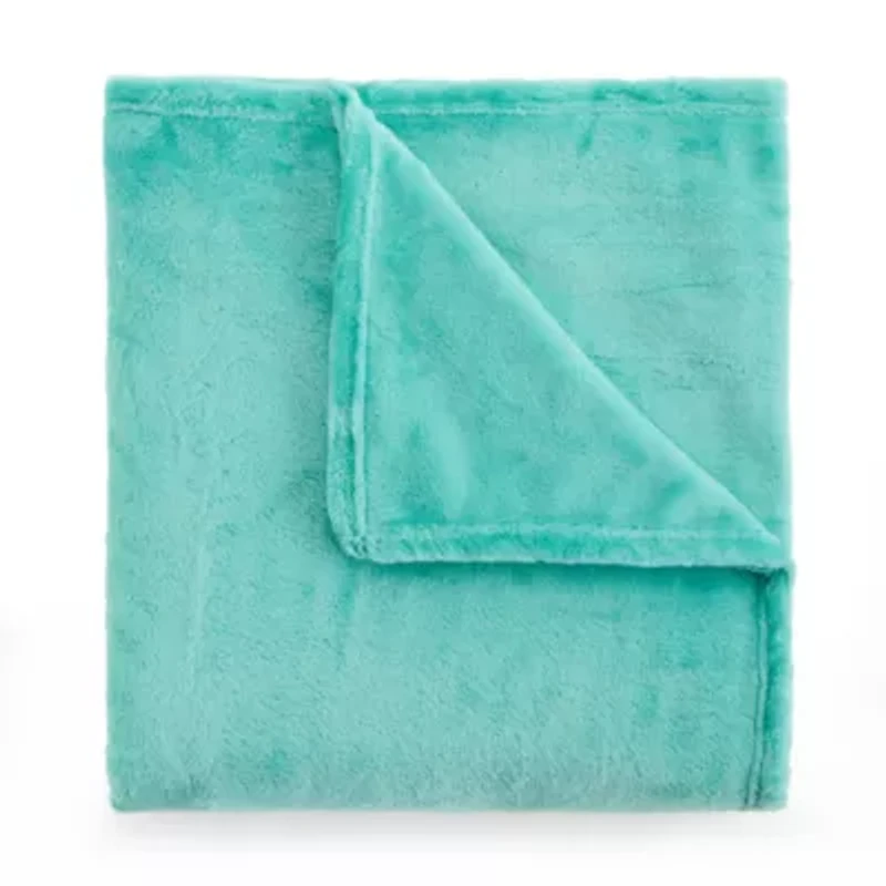 Intelligent Design Microlight Plush Blanket