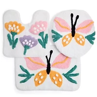 Avanti Butterfly 3-pc. Bath Rug Set