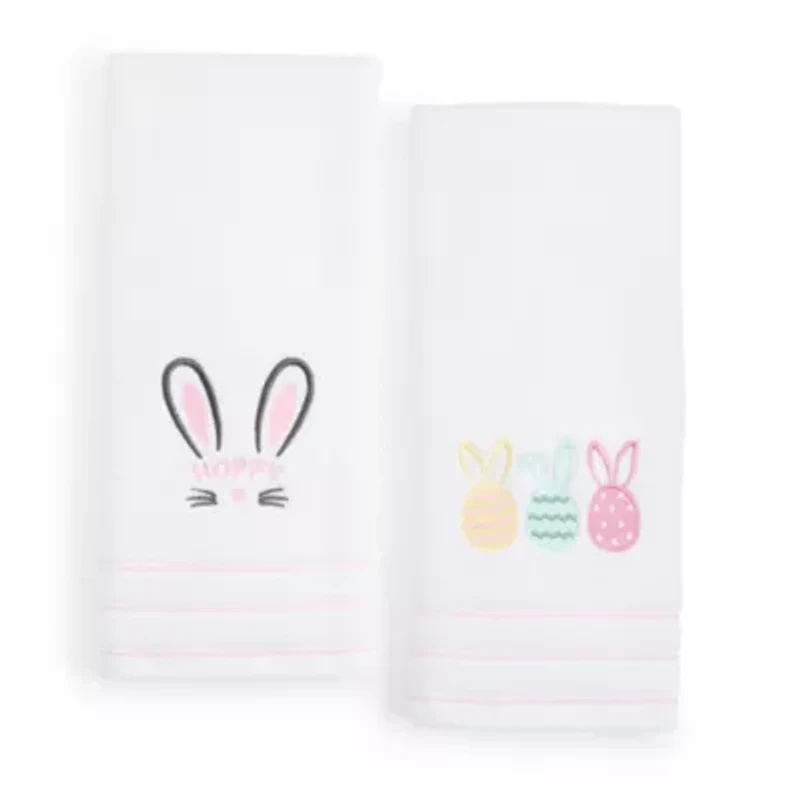Avanti Bunny 2-pc. Hand Towel