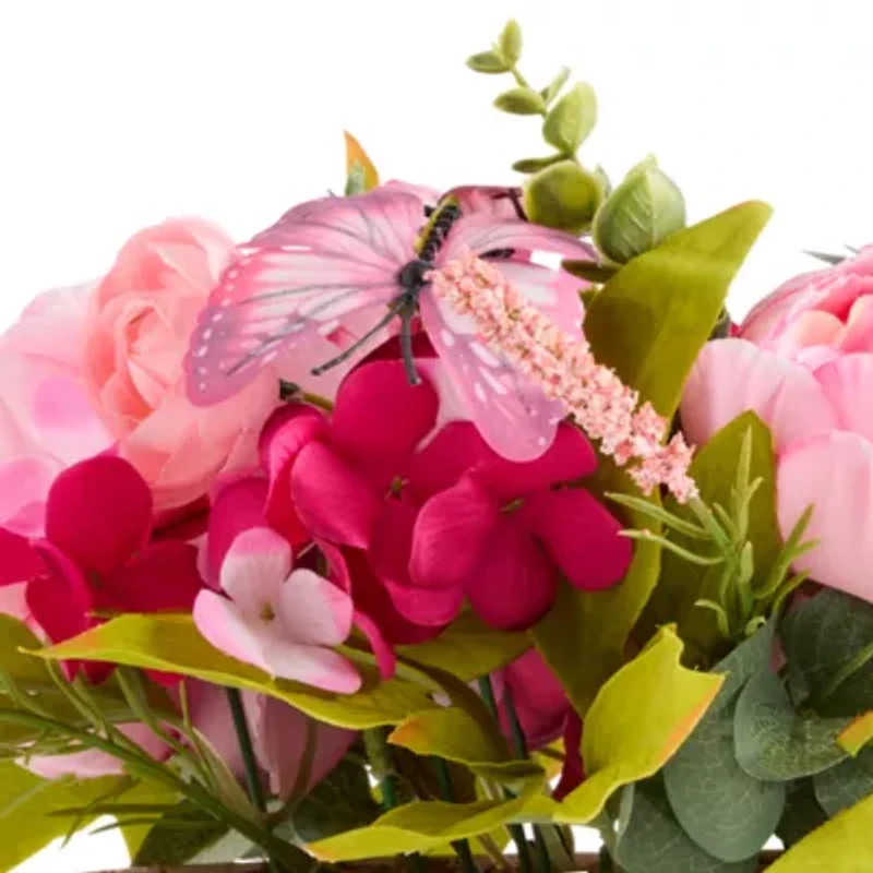 Linden Street Hot Pink Peony Floral Arrangement