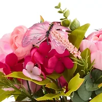 Linden Street Hot Pink Peony Floral Arrangement