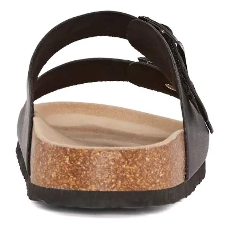 Arizona Jean Co Fireside Womens Footbed Sandals
