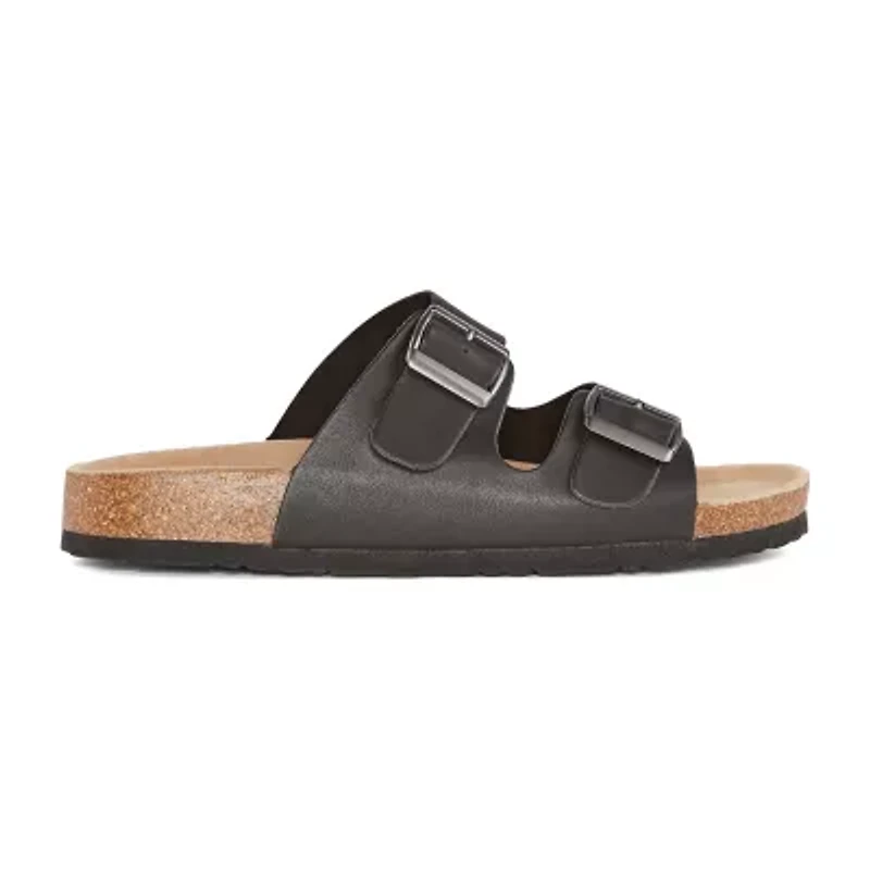 Arizona Jean Co Fireside Womens Footbed Sandals