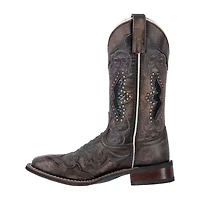 Laredo Womens Spellbound Block Heel Cowboy Boots