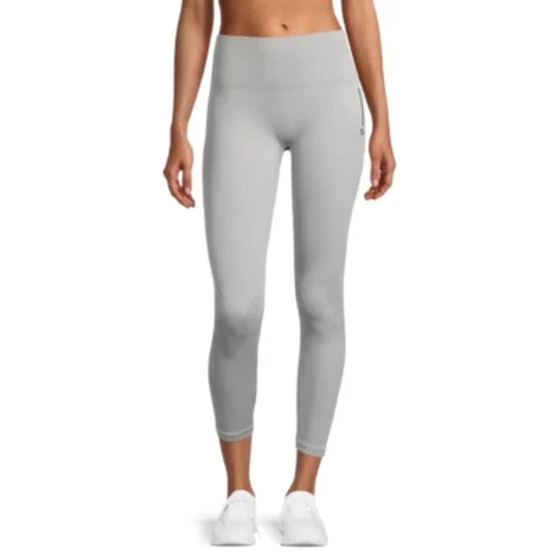 Sports Illustrated Womens Seamless Moisture Wicking Mid Rise 28" 7/8 Ankle Legging
