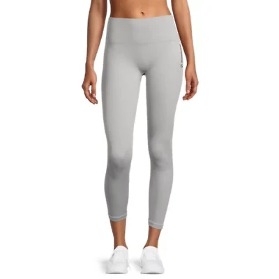 Sports Illustrated Womens Seamless Moisture Wicking Mid Rise 28" 7/8 Ankle Legging