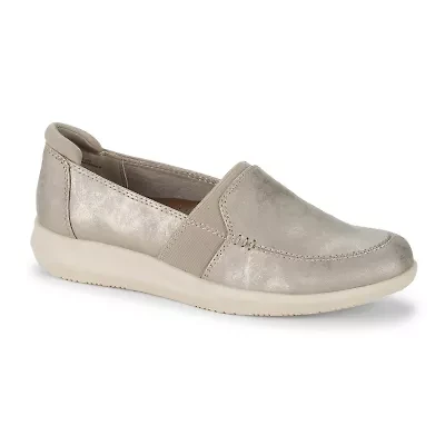 Baretraps Jilian Womens Moc Closed Toe Slip-On Shoe