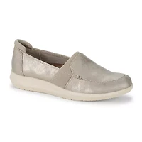 Baretraps Jilian Womens Moc Closed Toe Slip-On Shoe
