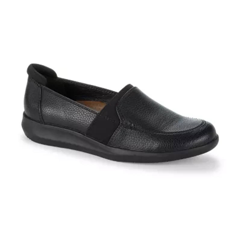 Baretraps Jilian Womens Moc Closed Toe Slip-On Shoe