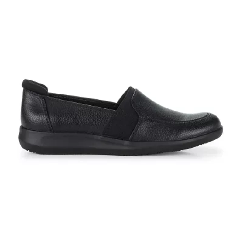 Baretraps Jilian Womens Moc Closed Toe Slip-On Shoe