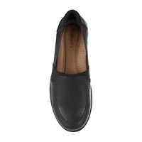 Baretraps Jilian Womens Moc Closed Toe Slip-On Shoe